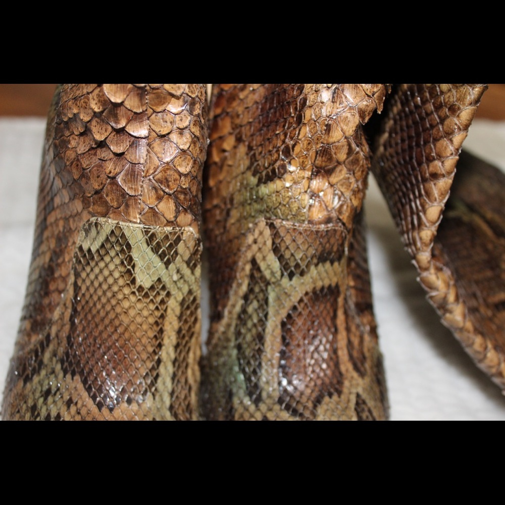 Alexandre Birman real snakeskin boots - Picture 3 of 12